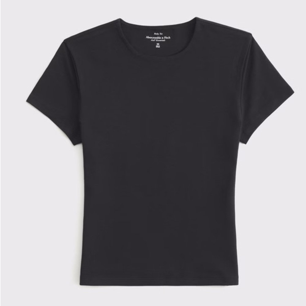 Abercrombie & Fitch Soft Matte Seamless Double-Lined Baby Tee